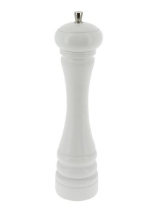 Malūnėlis druskai JAVA 18 cm, baltas, MARLUX® plieninės girnos, DE BUYER (Prancūzija)