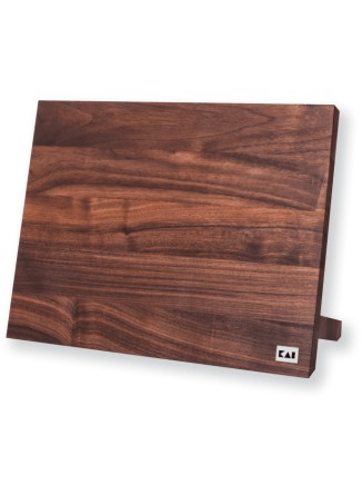 SHUN magnetinė lenta / laikiklis peiliams 34x14x26,5 cm, pastatoma, WALNUSS, KAI (Japonija)