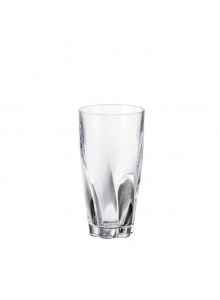 Stiklinės / taurės aukštos BARLEY TWIST 6 vnt, 390 ml, CRYSTALITE BOHEMIJA (Čekija)