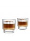 Termo stiklinės - puodeliai 2 vnt. LUNGO 260 ml, dvigubas stiklas, VIALLI® (Lenkija)