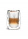Termo stiklinės - puodeliai 2 vnt. GEO 250 ml, dvigubas stiklas, VIALLI® (Lenkija)
