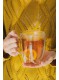 Termo puodelis AMO XL 480 ml, dvigubas stiklas, VIALLI® (Lenkija)