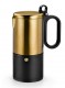 Espresso kavinukas KAFFE 6 puodeliai, 18/10 plienas, juodas - auksas, BRA® (Ispanija)