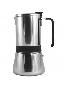 Espresso kavinukas AROMA 10 puodelių, 18/10 nerūdijantis plienas, MONIX® (Ispanija)
