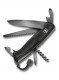 Peilis lenktinis / kišeninis RANGER GRIP 55, 12 funkcijų, ONYX BLACK collection, VICTORINOX (Šveicarija)