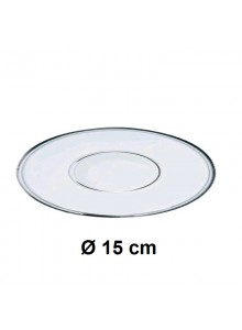 Skaidri stiklinė lėkštutė Ø 15 cm, BORGONOVO (Italija)