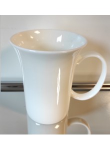 Puodelis kavai latte / arbatai 350 ml, baltas porcelianas, EASTSUN®