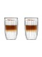 Termo stiklinės - puodeliai 2 vnt. TULIP 350 ml, dvigubas stiklas, VIALLI® (Lenkija)