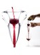 Vyno aeratorius / dekanteris ANGEL Amphora Deluxe, su stoveliu ir dėklu, GADGET MASTER®