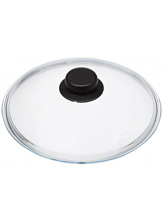 Dangtis Ø 26 cm, lietas stiklas be plieno apvado, PYREX (Prancūzija)