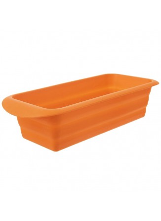 Kepimo forma duonai 29x12x6,5 cm SILLINIE, silikoninė, oranžinė, ORION (Čekija)