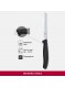 Peilis su dantukais 11 cm, juodas, CLASSIC, VICTORINOX (Šveicarija)