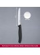 Peilis su dantukais 11 cm, juodas, CLASSIC, VICTORINOX (Šveicarija)
