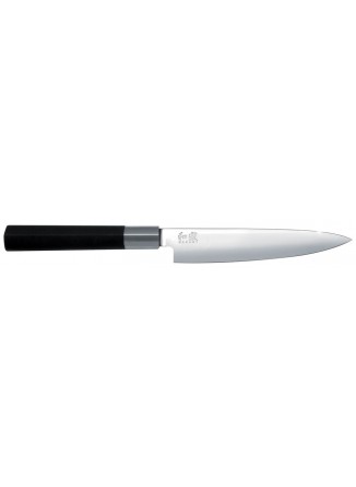 Peilis universalus 15 cm WASABI Black, KAI (Japonija)