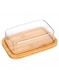 Sviestinė su skaidriu dangteliu, mediena / plastikas, BAMBOO, ORION (Čekija)