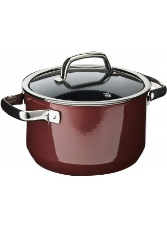 Puodas aukštas 3,7 L, rožinio kvarco spalva, FUSIONTEC MINERAL, WMF (Vokietija)