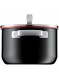 Puodas aukštas 3,7 L su funkciniu dangčiu, juoda spalva, FUSIONTEC FUNCTIONAL, WMF (Vokietija)