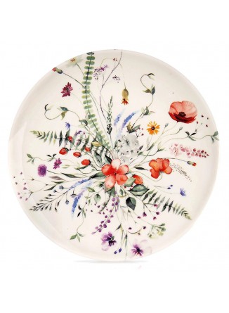 Lėkštė desertui / užkandžiams 20,5 cm AGUONOS, porcelianas, ORION (Čekija)