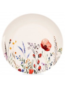 Lėkštė didelė / pietums 27 cm AGUONOS, porcelianas, ORION (Čekija)