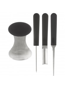 Vaisių / daržovių dekoravimo įrankiai 4 vnt, ORION (Čekija)