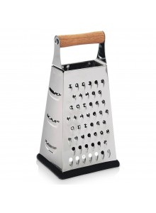 Tarka keturpusė 22 cm, nerūdijantis plienas, medinė rankena, ORION (Čekija)