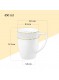 Puodelis 450 ml, porcelianas su aukso dekoru, DIAMOND GOLD, WILMAX (Jungtinė Karalystė)