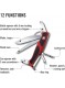 Peilis lenktinis / kišeninis RANGER GRIP 79 M ONE HAND, 12 funkcijų, VICTORINOX (Šveicarija)