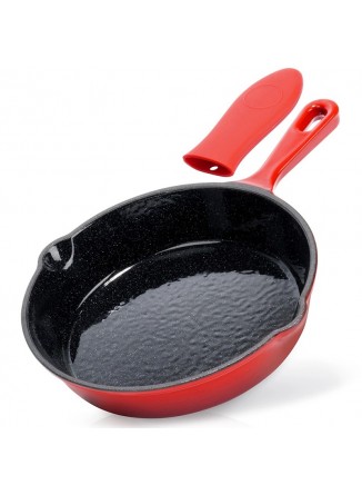 Keptuvė Ø 20 cm CAST ENAMEL, emaliuotas ketus, VILDE, ORION (Lenkija)