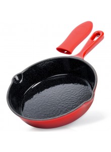 Keptuvė Ø 25 cm CAST ENAMEL, emaliuotas ketus, VILDE, ORION (Lenkija)