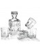 Rinkinys viskiui 7 dalys su grafinu, SELECTA (Italija)