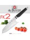 Azijos virėjo peilis 17 cm, su reguliuojama rankena, FK2, De BUYER (Prancūzija)