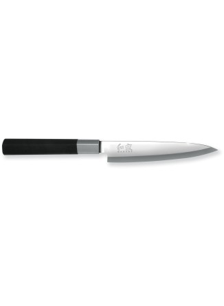 Peilis suši / sašimi 15,5 cm YANAGIBA, WASABI Black, KAI (Japonija)