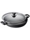 Šefo keptuvė-troškintuvas Ø 32 cm, 4 L, su dangčiu, CLASSIC, SCANPAN (Danija)