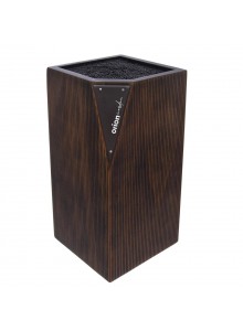 Medinis stovas peiliams WOODEN, tamsus medis, ORION (Čekija)